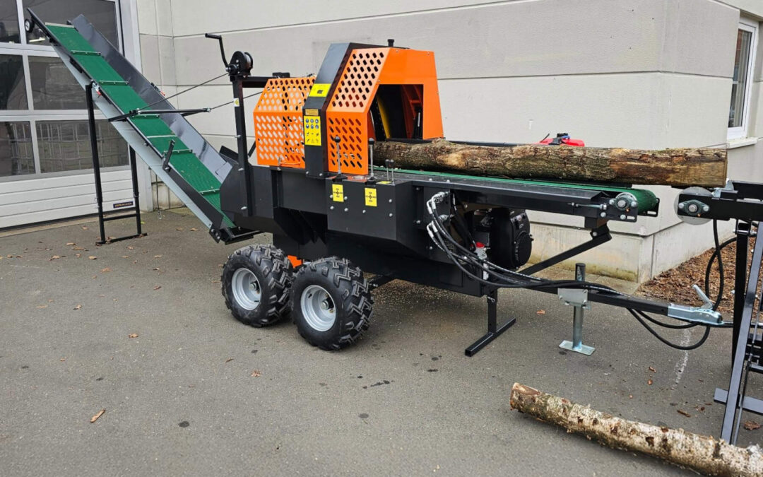 WOODWORKER 500POWER 50cm 30to,Sägespaltautomat, Kreuzhebelbedienung