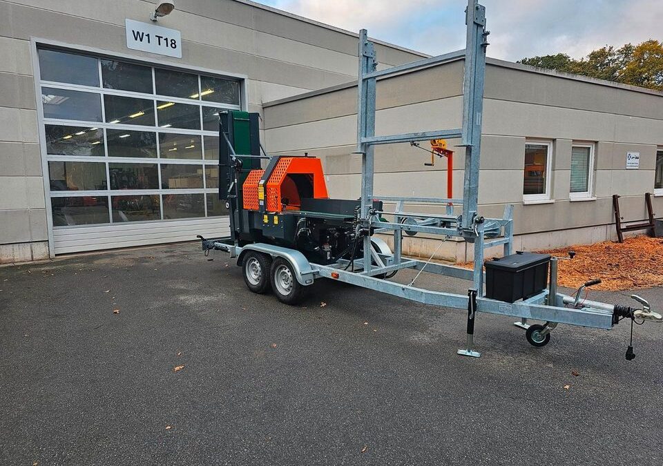 WOODWORKER SSP500POWER PROFI+ Sägespaltautomat 80km/h Zulassung